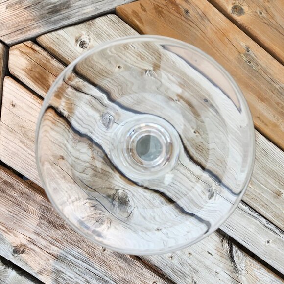 ELEGANT Tall Stem Tealight Holders GLASS Free Standing - Picture 3 of 3